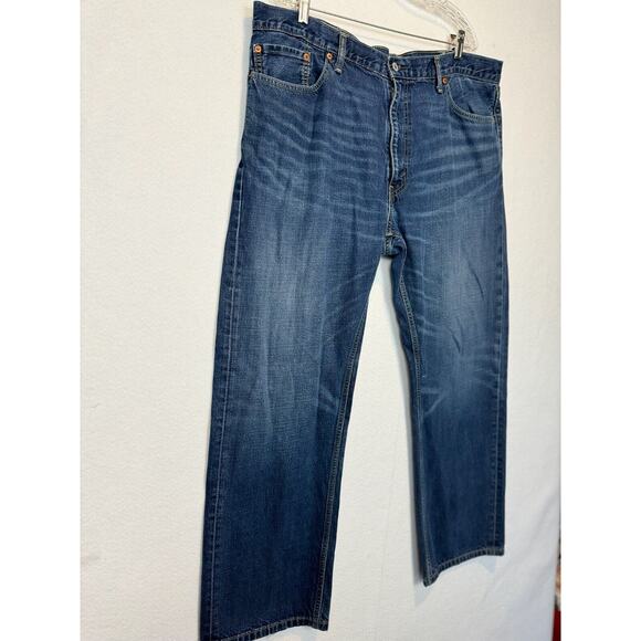 Levi's Men Jeans 42x32 Denim 559 Relaxed Fit Straight Leg - Picture 2 of 12